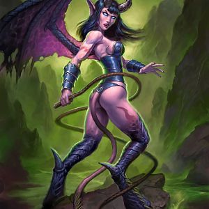 Warcraft   Succubus by namesjames