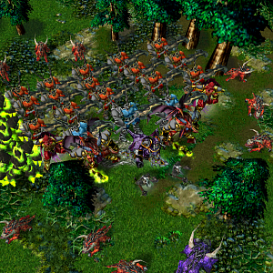 What a surprise!
Few days ago, when the Trolmanian Army started fighting the Infernals, a huge horde of elite demons of the Burning Legion appeared.
