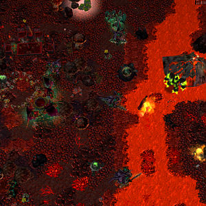 When the Burning Legion entered the cave, they found a beautiful, grassy cave with many flowers, and so on.
I've recorded the whole discussion. The p