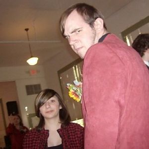 Jesse...freaks me out.. (Mother is giving someone the finger..)