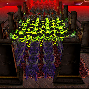 "Burning Legion attacking somewhere!"
The Burning Legion has recently been preparing an army.
The army counts two thousands of Sargeras servants(not