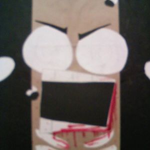 zombie paper bag puppets ftw