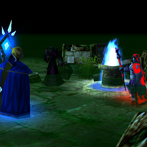 "Tel'aran'rhiod"

Calliope awakens in strange void. All around her is blackness and under her strange green waters...Then she notices that she is no