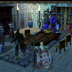 "Brother reunion"

As result of resent events in Stormwind two brothers decided to met. For long they were separated and now forced to "talk" to eac