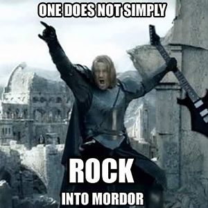 Reminds me of Rockin' Arthas.  It's awesome and funny how they did a simple edit by replacing his sword with a kickass axe and made him do the metal s