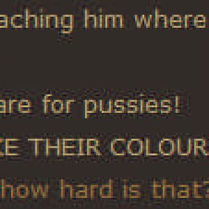 Real men like their colors flat xD