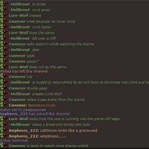 a dramatic tale pt.1