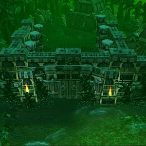 Deep in Felwood, there was silence,
No reason for it, especially not Science.
This fortress bearing the last of their kind, 
Stood there waiting, w