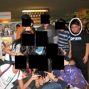 A picture of me, blacking out the rest of my friends.
Location: Market!, Market!, Taguig City, Fort Bonifacio, Philippines
Date: February 12, 2010