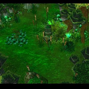 Piece of terrain made for Space orc campaign