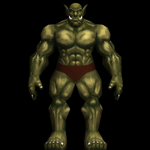 orc + texture + normal map