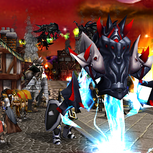 "Fall of Belene"

Deathwing successfully took control of center of city. Most of guards have regrouped on the other side of town. Women and children
