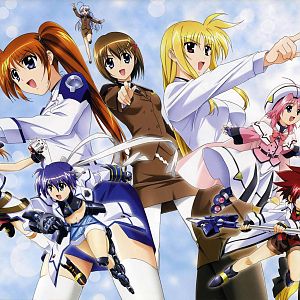 Nanoha Striker S Main Characters weeee idk