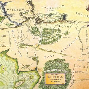 Map of Beleriand