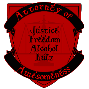 The seal of Justice and Awesomeness. Love it or stand trial against me.