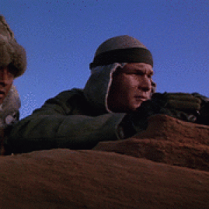Swayze and Sheen protecting America.