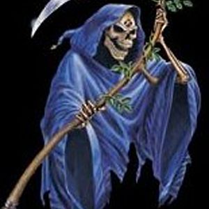 blue grim reaper