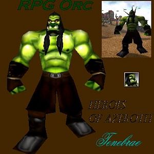 An Orc for RPGs made by Tenebrae