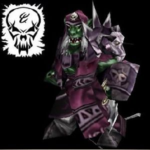 An Orcish Warlock made by T.J.