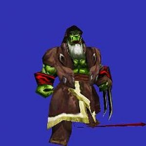 An Orc Shaman made by frostwolf