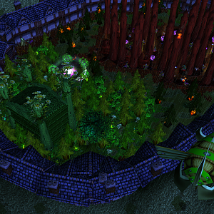 Hey peeps! Peon Asduf and my team reporting from our zeppelin above Stormwind... (Also I saw Wisp Bocar down there reporting for the Hippie-news)