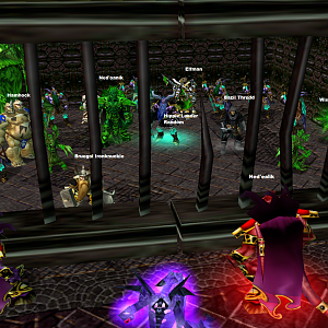 Peace out there - this is Wisp Bocar reporting from Stormwind... Peon Asduf and his team flyed to Peon Isle in their Zepppelin to search another Peon