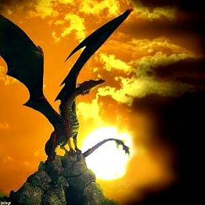 Dragon in Dusk