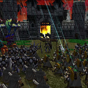 "Siege of Belene"

The Grand Army of Trolmania gathers in front of Belene gate. Soldiers from all wars and region united stand under the leadership