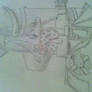 Early Sketch using pencil