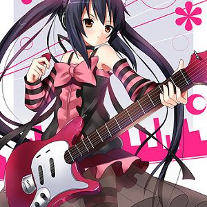 Azusa from K-On!