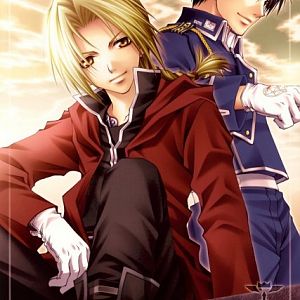 Ed Elric and Roy Mustang from Full Metal Alchemist ^^