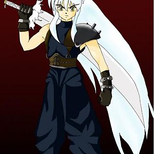 Inuyasha and Cloud in one... WTF?! O.o"