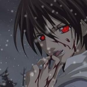 Kaname from Vampire Knight (love this scene in anime :))