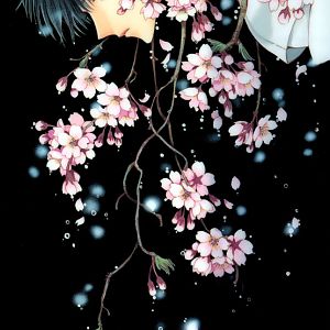 Subaru with sakura flowers (dunno who he is.. just randomly found on internet xDD)