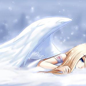 angel in snow ^^