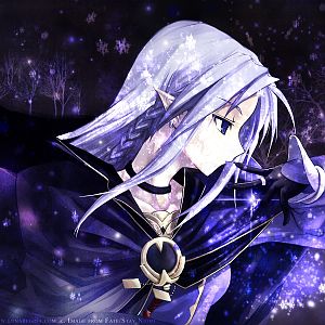 she's from Fate/Stay Night ^^