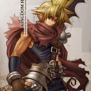 Cloud Strife in Kingdom Hearts