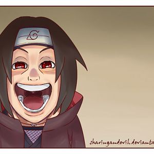 "Why so serious??" Itachi Uchiha from anime Naruto