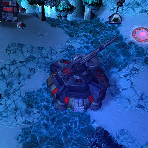 Command Center with Artillery Platform