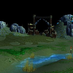 A part of the native land in Chapter 1, their main base. It is an entrance.
