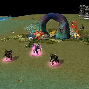 What the hell is with that coral? Play the campaign to find out! Just kidding, nobody knows!