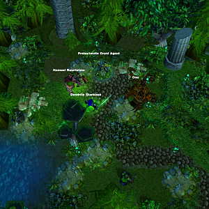 Peo... Oh forgot - strange, I almost forgot who I am. It must  be the Weed Fog! Anyways, Gemcutter Hurley's here with a report from the Druid-district