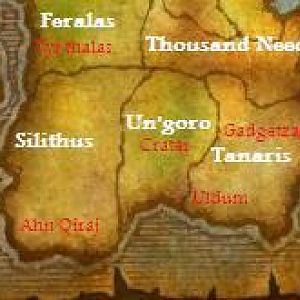 Southern Kalimdor in DP