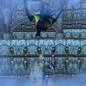 "Bring me a dream"

In the forgotten realm of Dreamworld Calliope once again appears. She looked around and recognized her old Opera House (sorry Al
