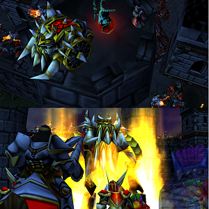 Chapter 3

"Death from the Sky"

On one of the towers Grand Necromancer Makral observed the battle.
Makral: Oh my, it seems that diseased are ref