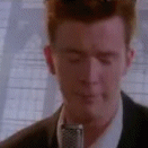 Rickrolled