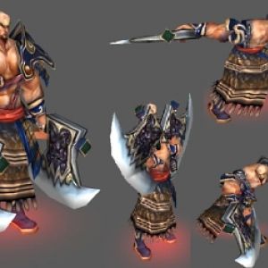 Barbarian Model Art