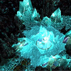 Crystal Fountain

A Nerub'al Warrior known as Azakk was inspecting the caverns and tunnels under Argus as the Spider Lord SLA had requested. He stum