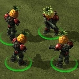 Elite Pineapple Squad operatives are trained in the ways of fruit.