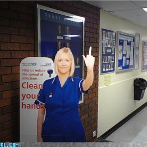 wash your fucken hands!
